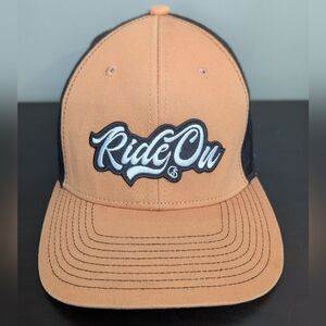 Cowboy‎ Sh*T Ride On Flat Brim Trucker Hat Adjustable Men's